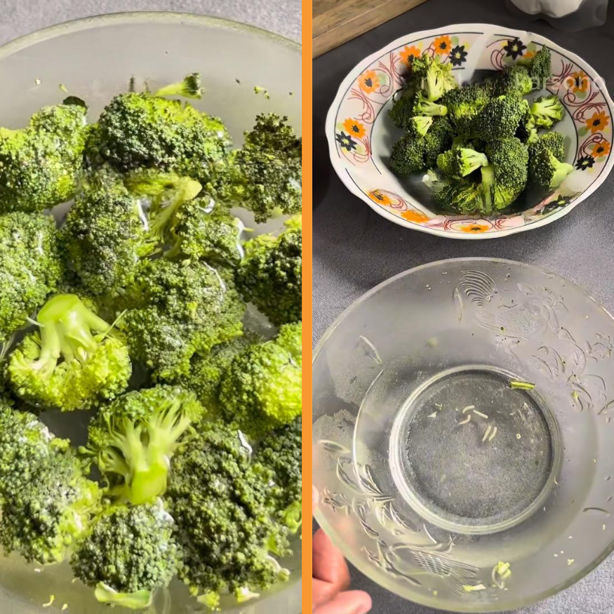 Before After Baking Soda