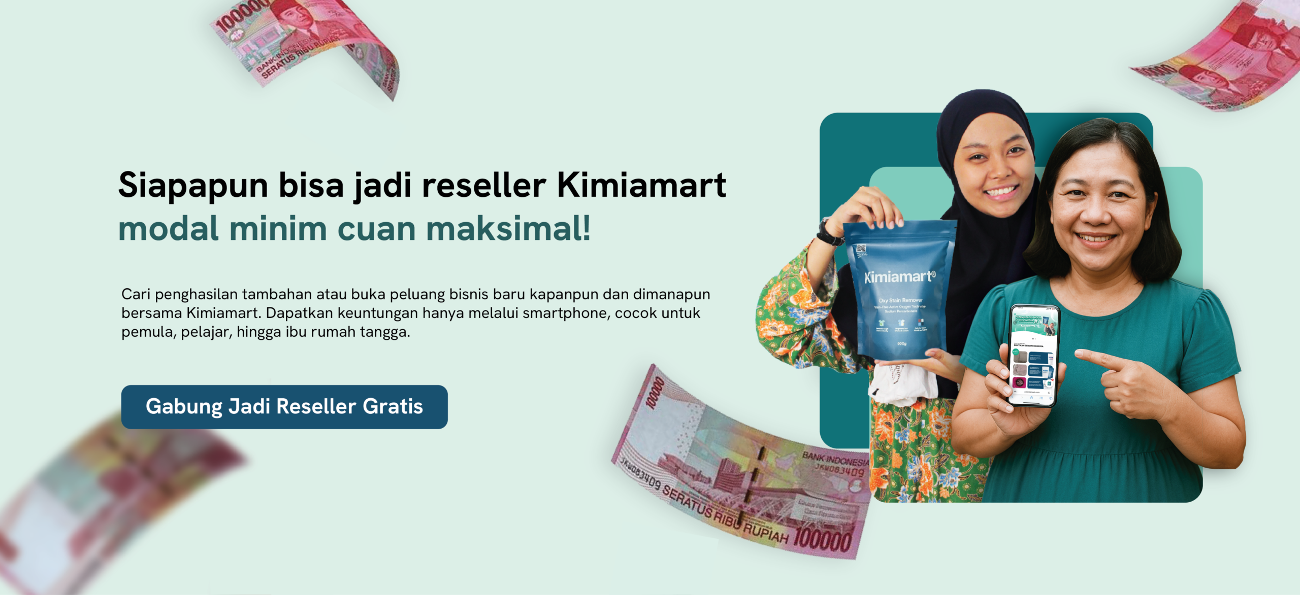 Banner Reseller Kimiamart