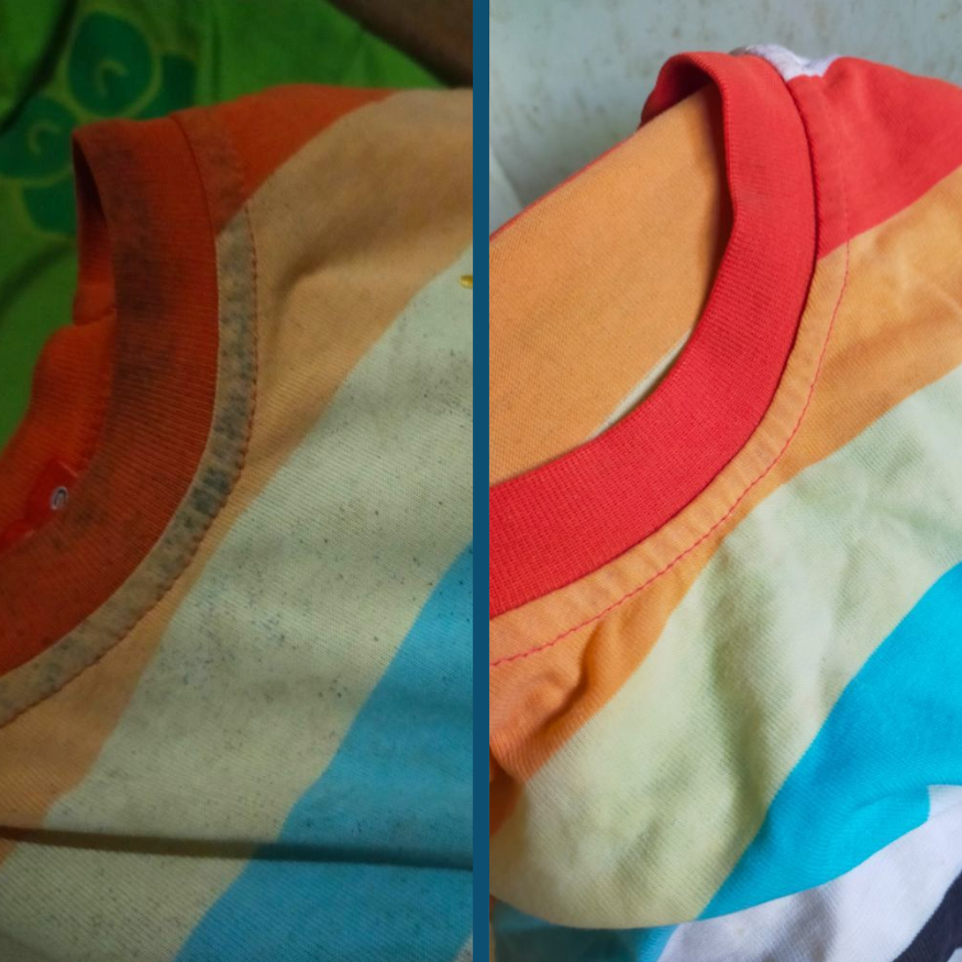Before After Oxy Clean Laundry 3